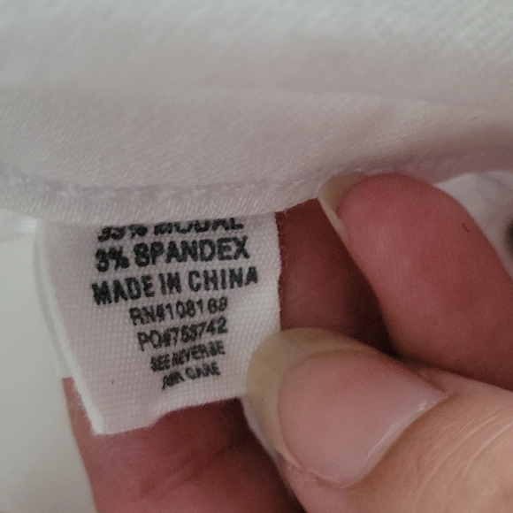 EUC RQS MALIBU White shorts - Picture 5 of 5